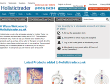 Tablet Screenshot of holistictrader.co.uk